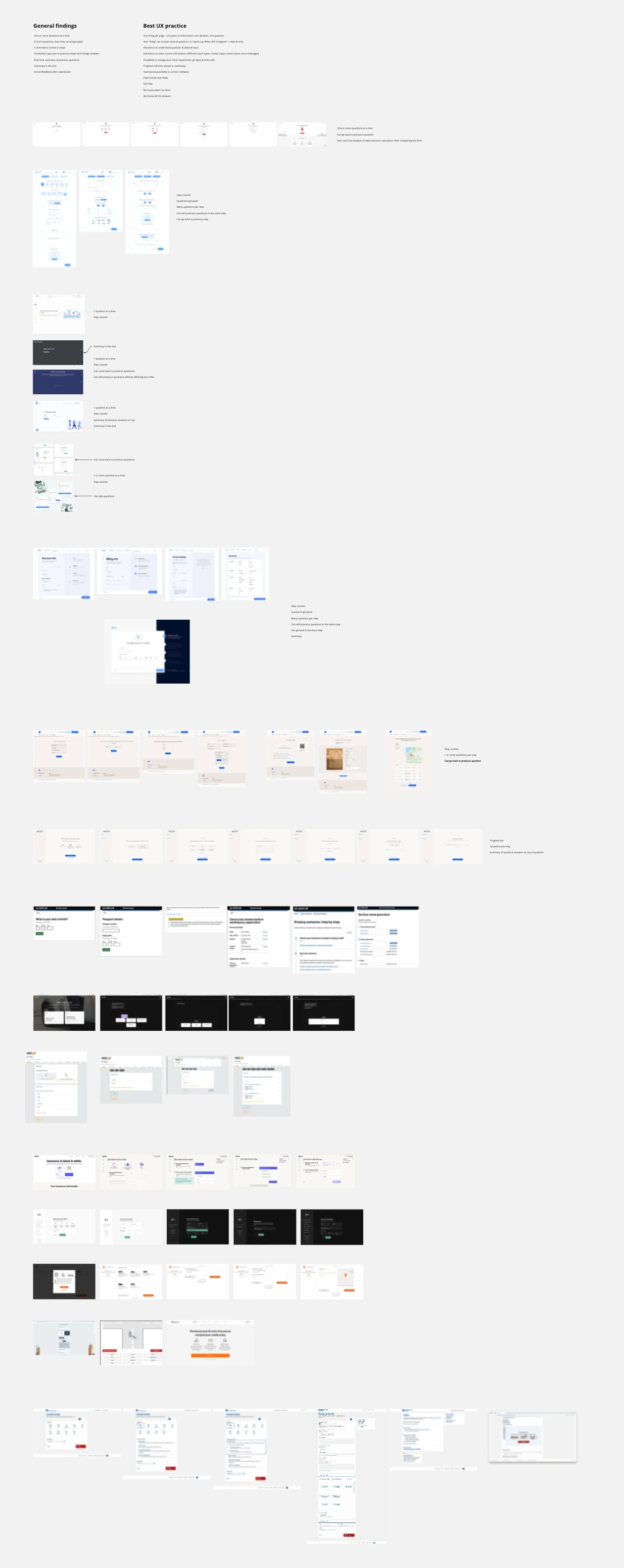 Research board with other conversational forms